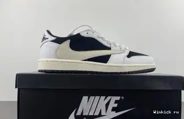 OG X 1 WHITE JORDAN BLACK TRAVIS AIR LOW SCOTT 0502